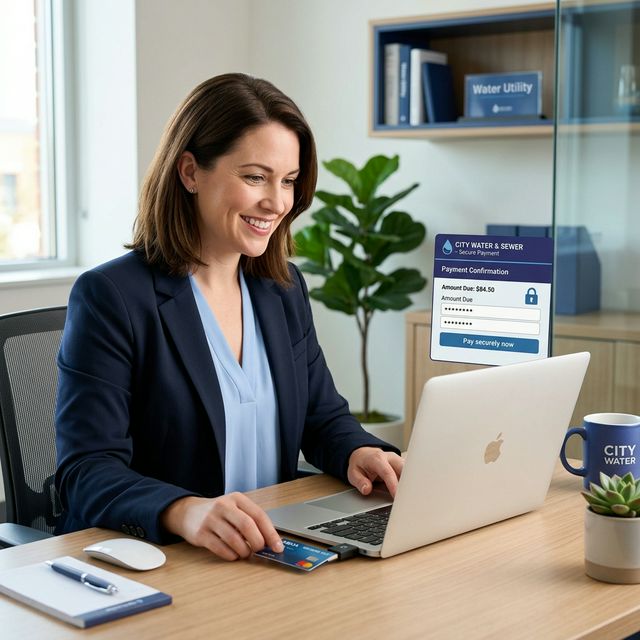 Pagament de rebuts d'aigua - Passarel·la de pagament segura